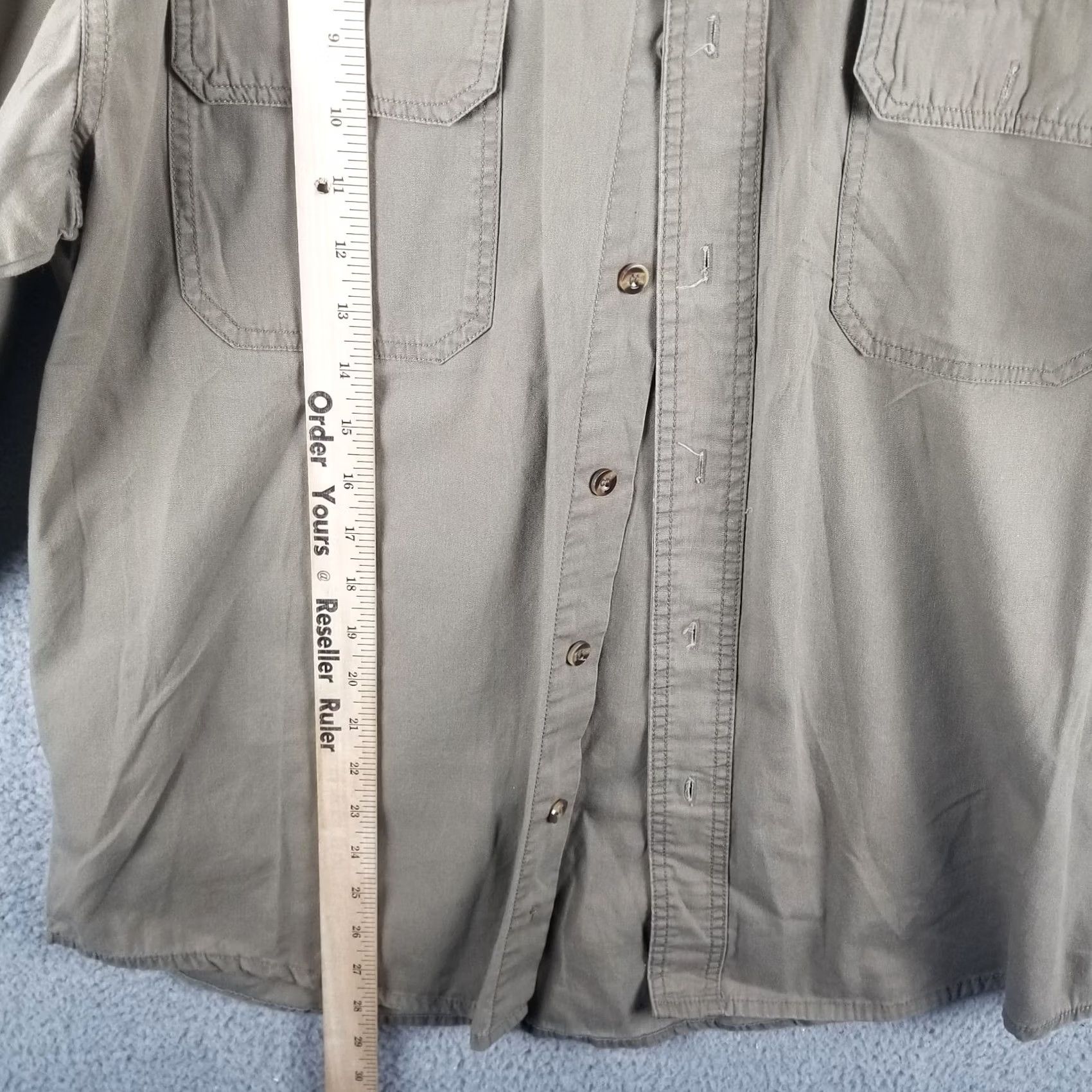Denime Prairie Mountain VTG Alaska Button Up Denim Shirt Mens Adult Medium Tan Embroidered Cotton Denim" Size US M / EU 48-50 / 2 - 4 Thumbnail