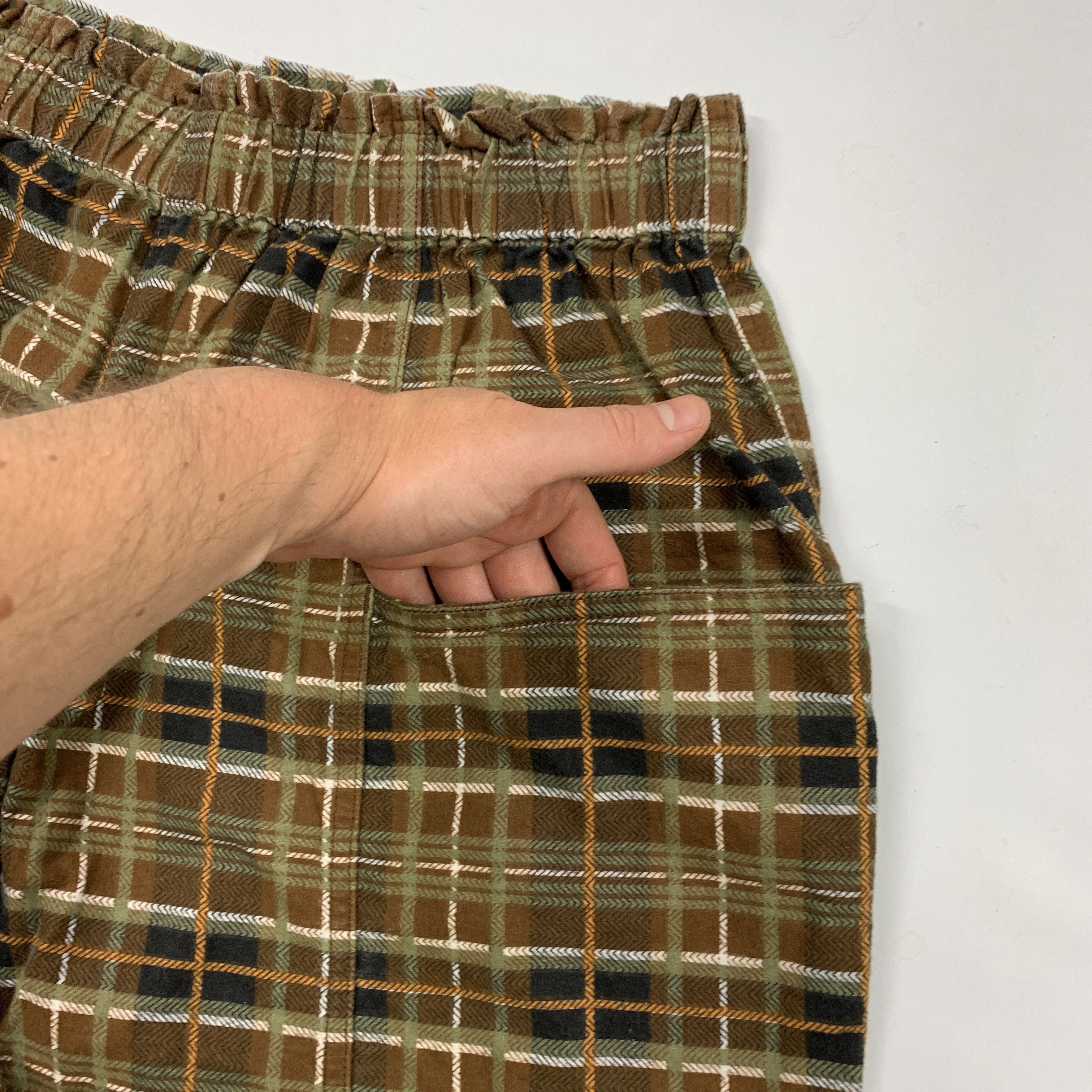 Nepenthes × South2 West8 Plaid Army Shorts Size US 32 / EU 48 - 4 Thumbnail