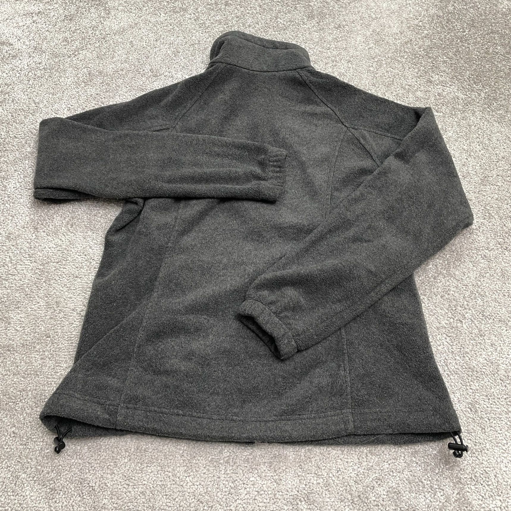 Vintage Columbia Benton Springs Jacket Womens Medium Gray Full Zip Outdoor Shirt Size M / US 6-8 / IT 42-44 - 2 Thumbnail