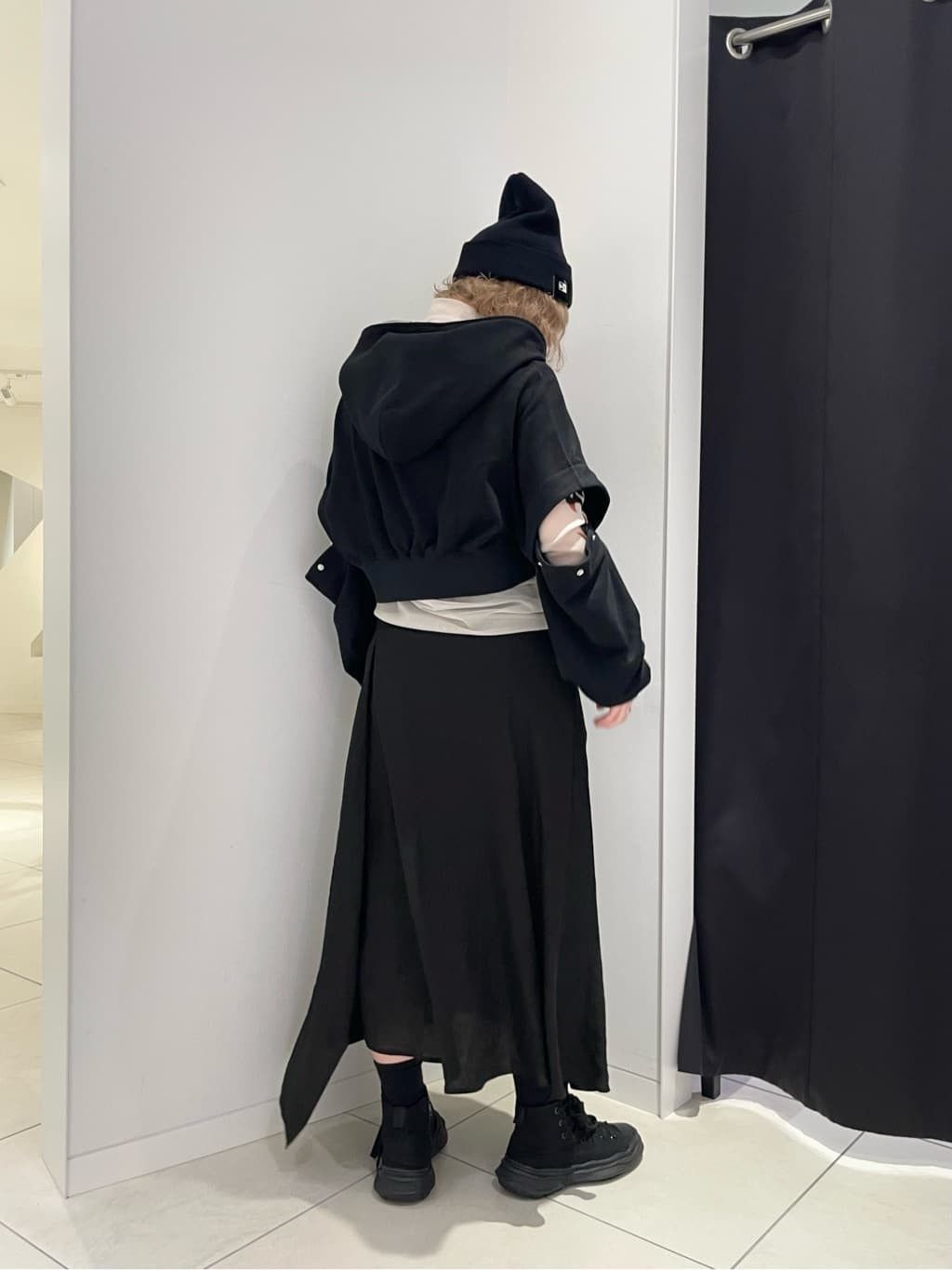 Yohji Yamamoto LIMI feu Yohji Yamamoto - Linen Cupro Blend Slit Long Skirt Size 30" / US 8 / IT 44 - 7 Thumbnail