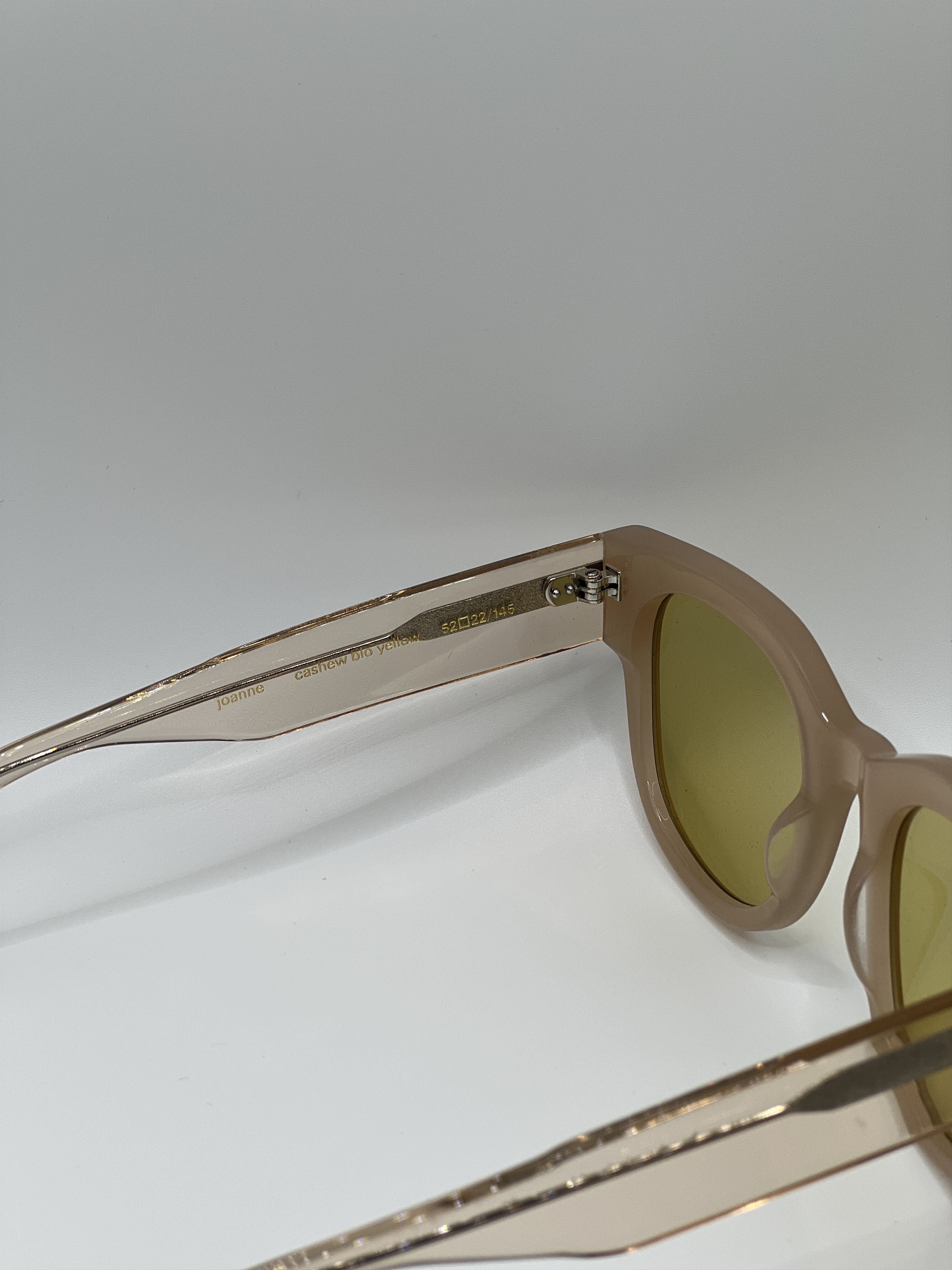 Ace & Tate Ace & Tate Joanne Sunglasses – Cashew Bio Yellow Size ONE SIZE - 8 Thumbnail