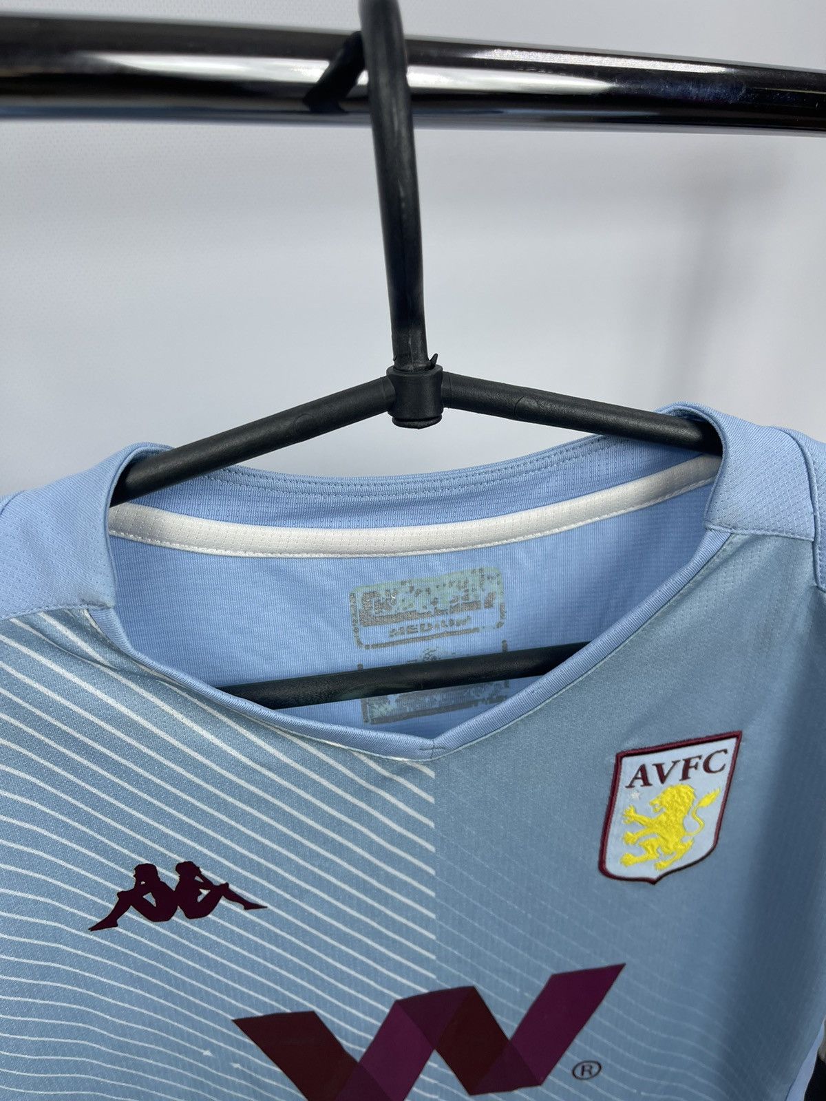 Kappa Kappa Aston Villa England 2019/20 Jersey Size M Women's Blue Size M / US 6-8 / IT 42-44 - 4 Thumbnail