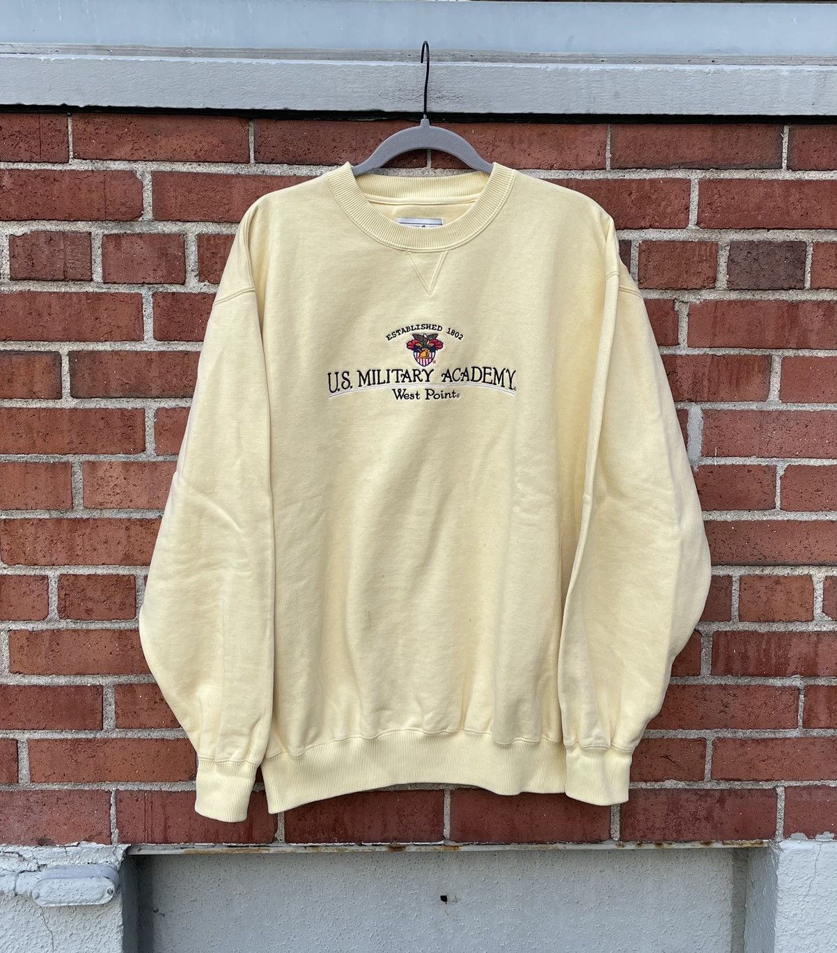 Vintage Vintage 90s Timeout USMA West Point Crewneck Size US M / EU 48-50 / 2 - 1 Thumbnail