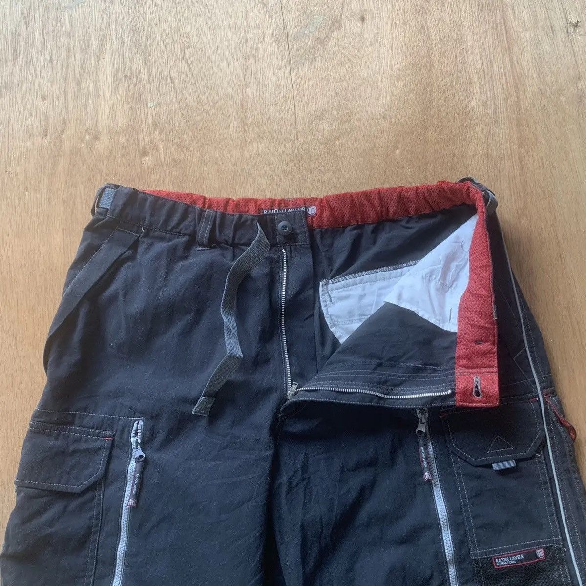 Japanese Brand 🔥HOT ITEMS🔥 JAPANESE TROUSERS BELT DOUBLE LAYER BIG POCKET Size US 36 / EU 52 - 8 Thumbnail