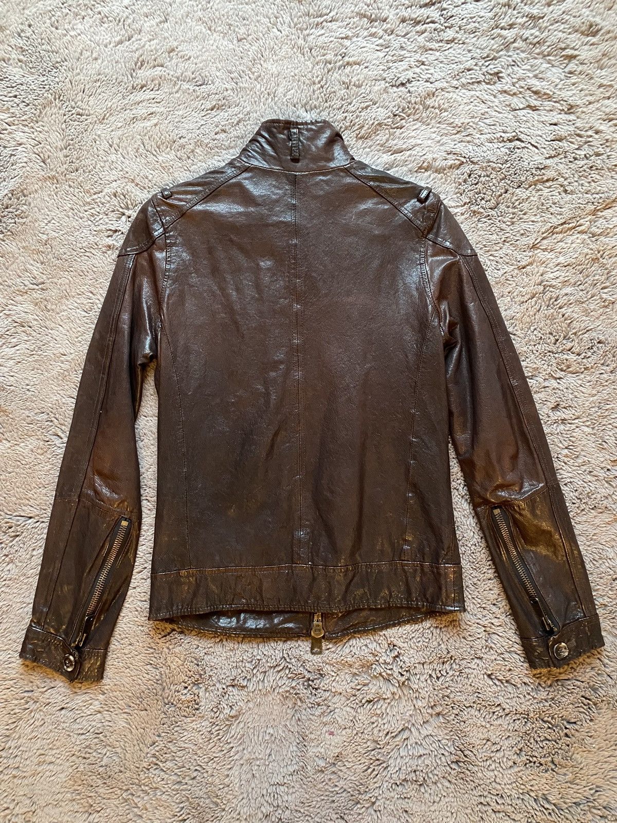 BUFFALO BOBS Buffalo Bobs Leather Jacket Size S / US 4 / IT 40 - 4 Thumbnail