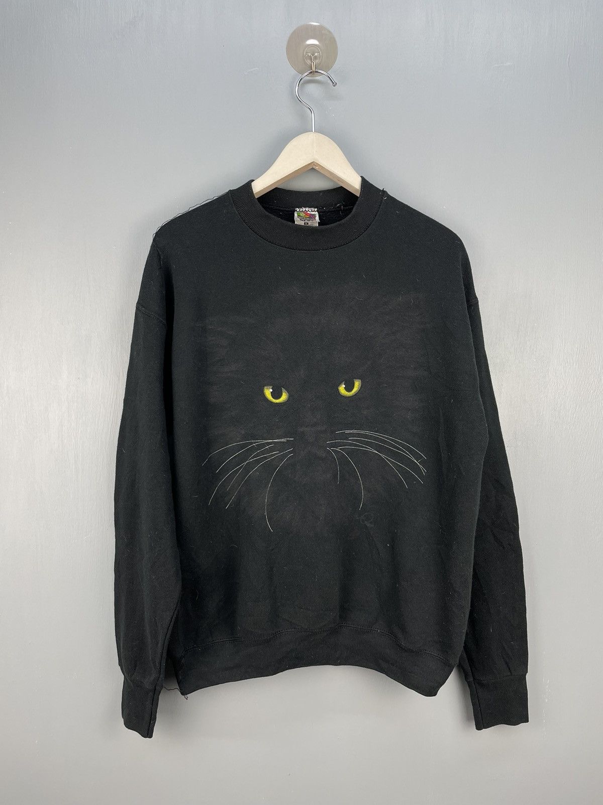 Habitat Vintage 90s Tiger photo habitat sweatshirt Size US M / EU 48-50 / 2 - 1 Thumbnail