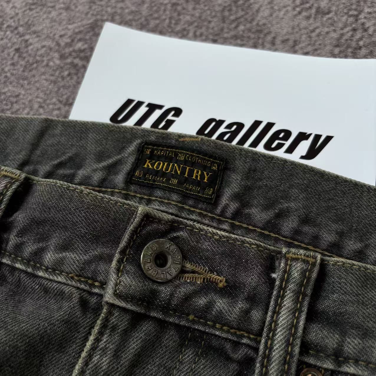Kapital Kapital Bone Denim Shorts Size US 36 / EU 52 - 8 Thumbnail