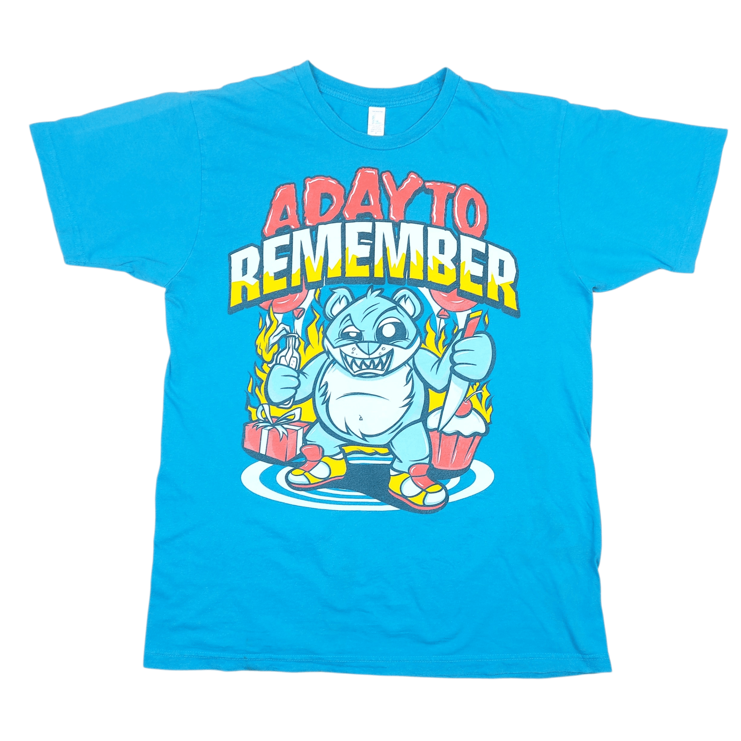 Vintage A Day To Remember Band Teddy Bear MySpace Era TEE