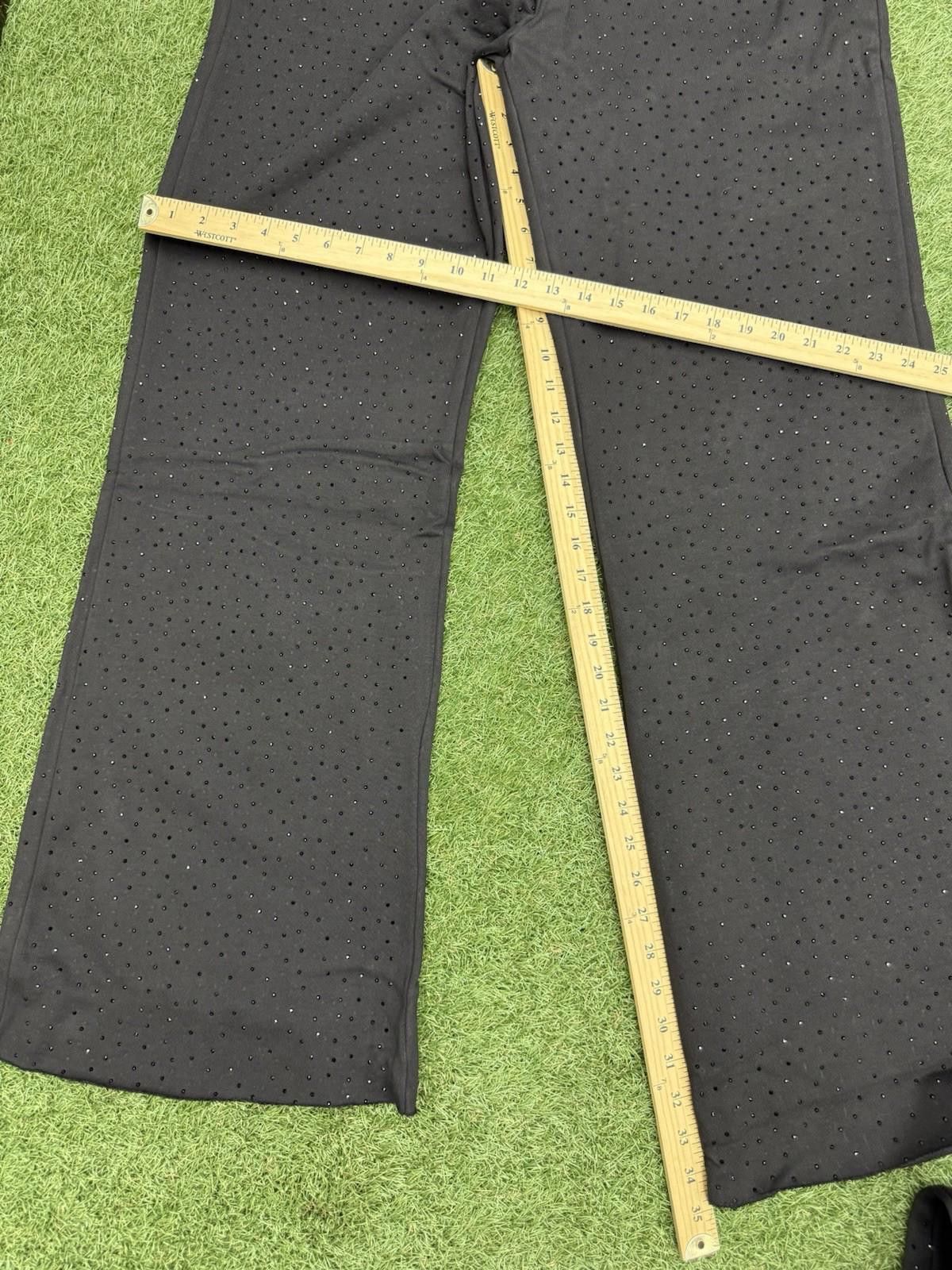 Saint Vanity Size XL - Saint Vanity Black Rhinestone Sweatpants Authentic Size US 36 / EU 52 - 7 Thumbnail