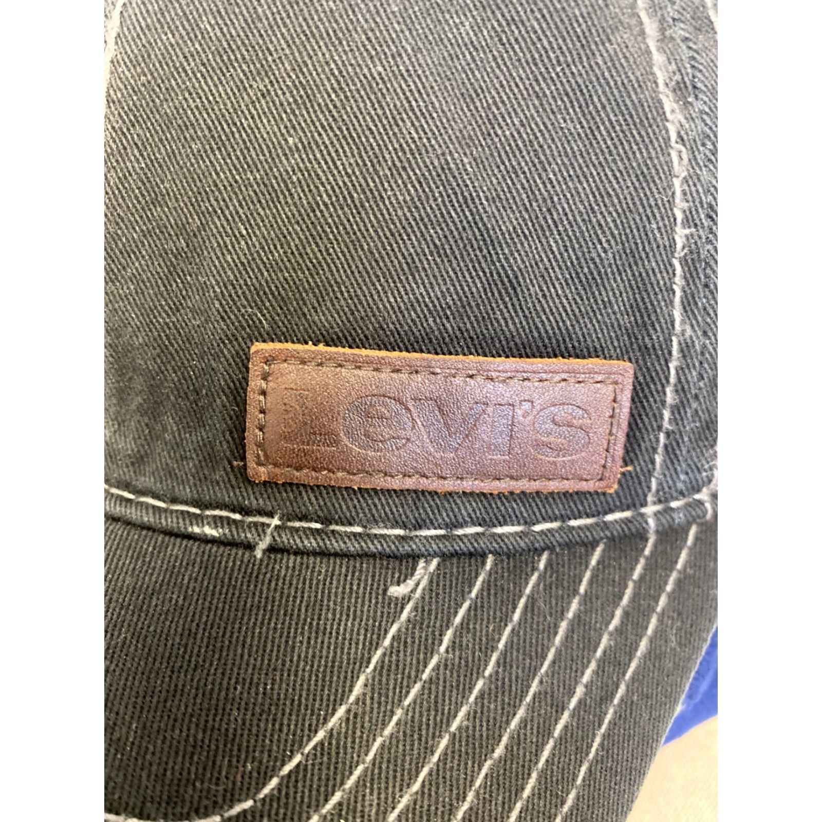 Levi's Levi's Baseball Cap Snapback Adjustable Black Casual Mens Size ONE SIZE - 2 Thumbnail