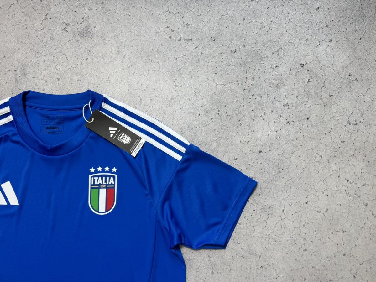 Adidas New Italia National Team 2024 Soccer Jersey Shirt Size US M / EU 48-50 / 2 - 3 Thumbnail