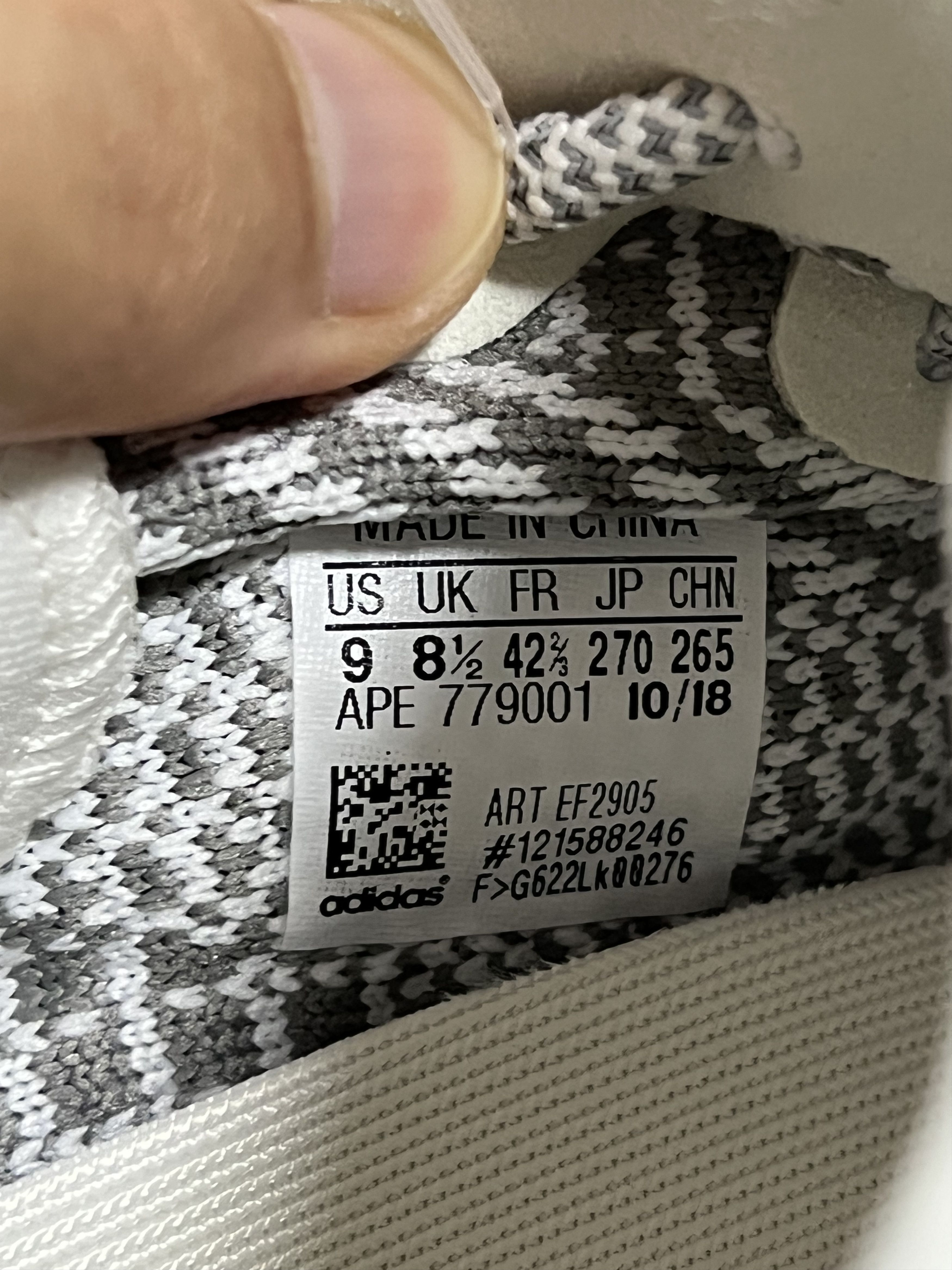 Adidas 💚 Adidas Yeezy Boost 350 V2 Static (Non-Reflective) NEW Size US 9 / EU 42 - 8 Thumbnail