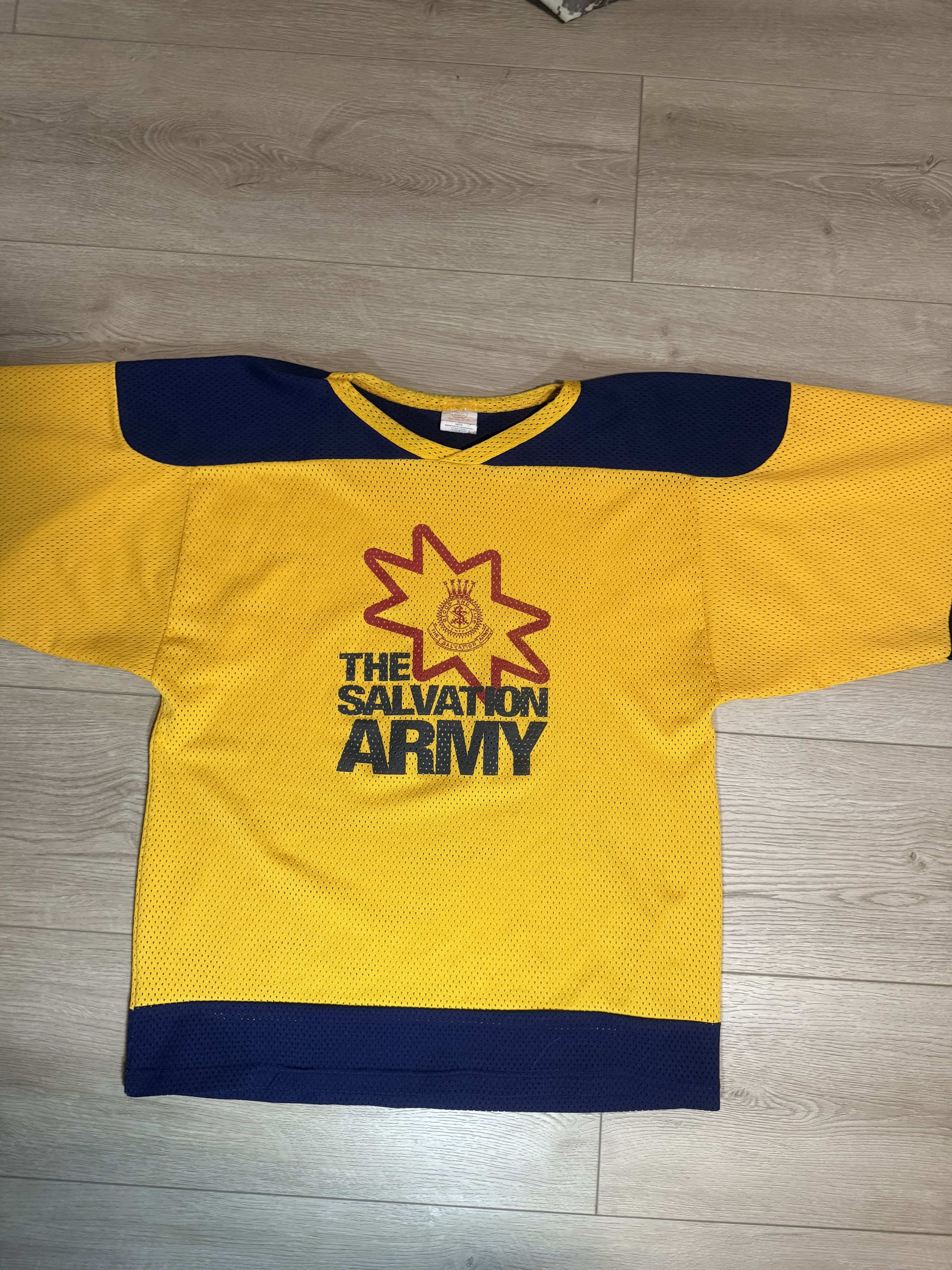 Vintage Salvation Army Vintage Longsleeve Jersey Size US M / EU 48-50 / 2 - 1 Thumbnail