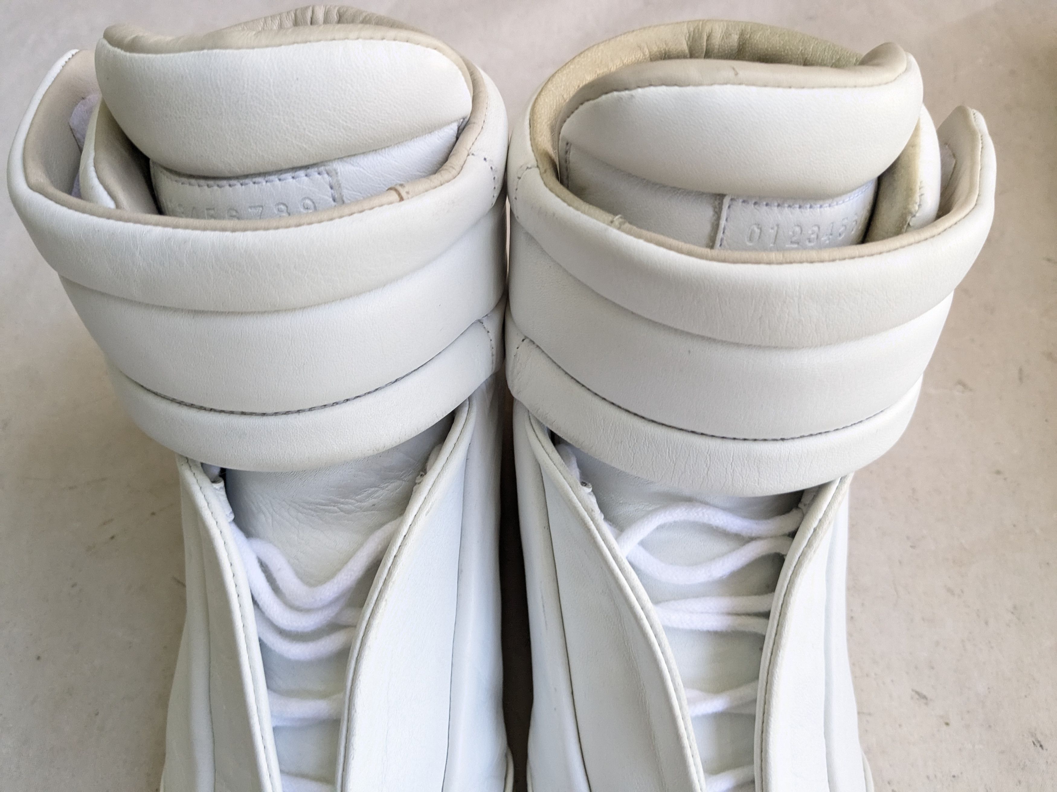 Maison Margiela Maison Margiela Future White 9 42 High Tops Size US 9 / EU 42 - 4 Thumbnail