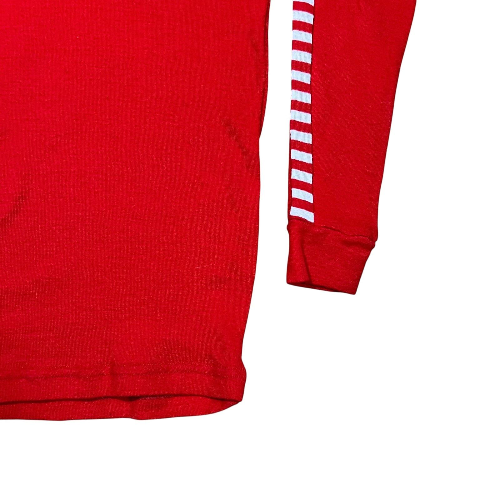 Helly Hansen × Vintage 80s Helly Hansen red checkered print longsleeve thermal Size US S / EU 44-46 / 1 - 3 Thumbnail