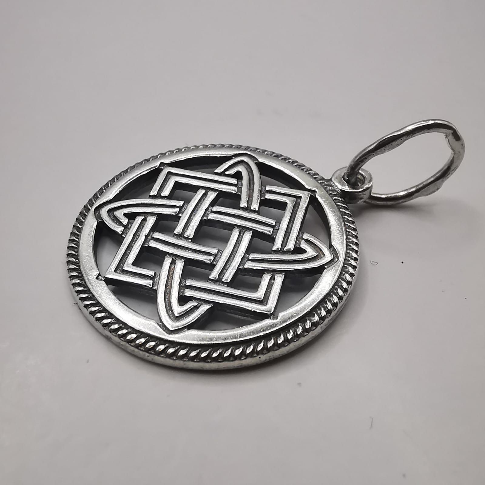 Sterling Silver Vintage pendant "Lada's Star Amulet"made of 925 silver 5,35g Size ONE SIZE - 2 Thumbnail