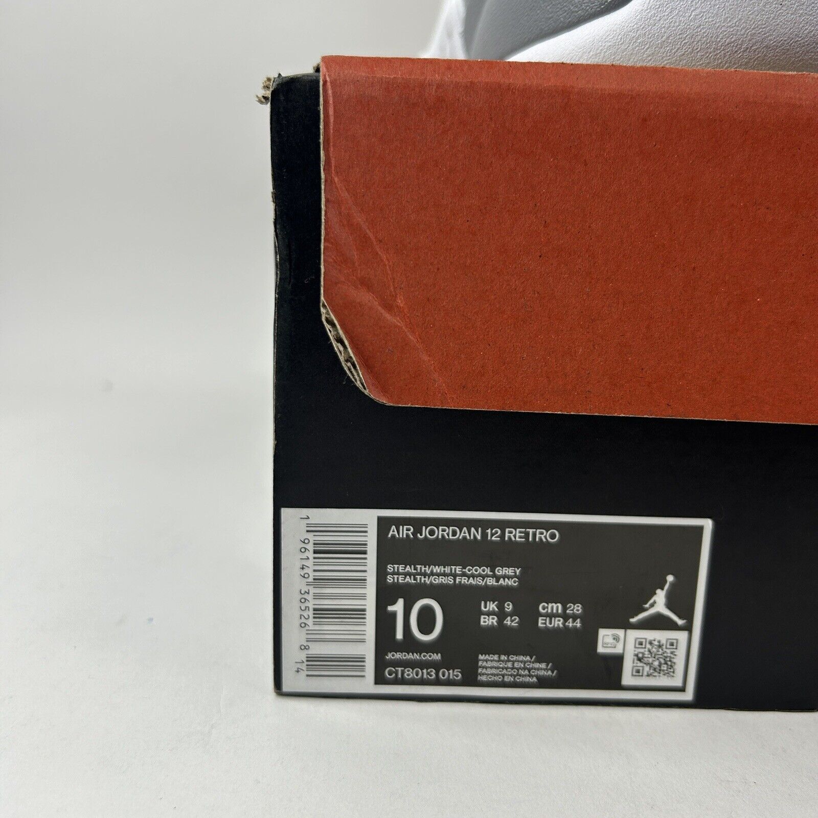 Nike Nike Air Jordan 12 Retro “Stealth” 2024 Size US 10 / EU 43 - 5 Thumbnail