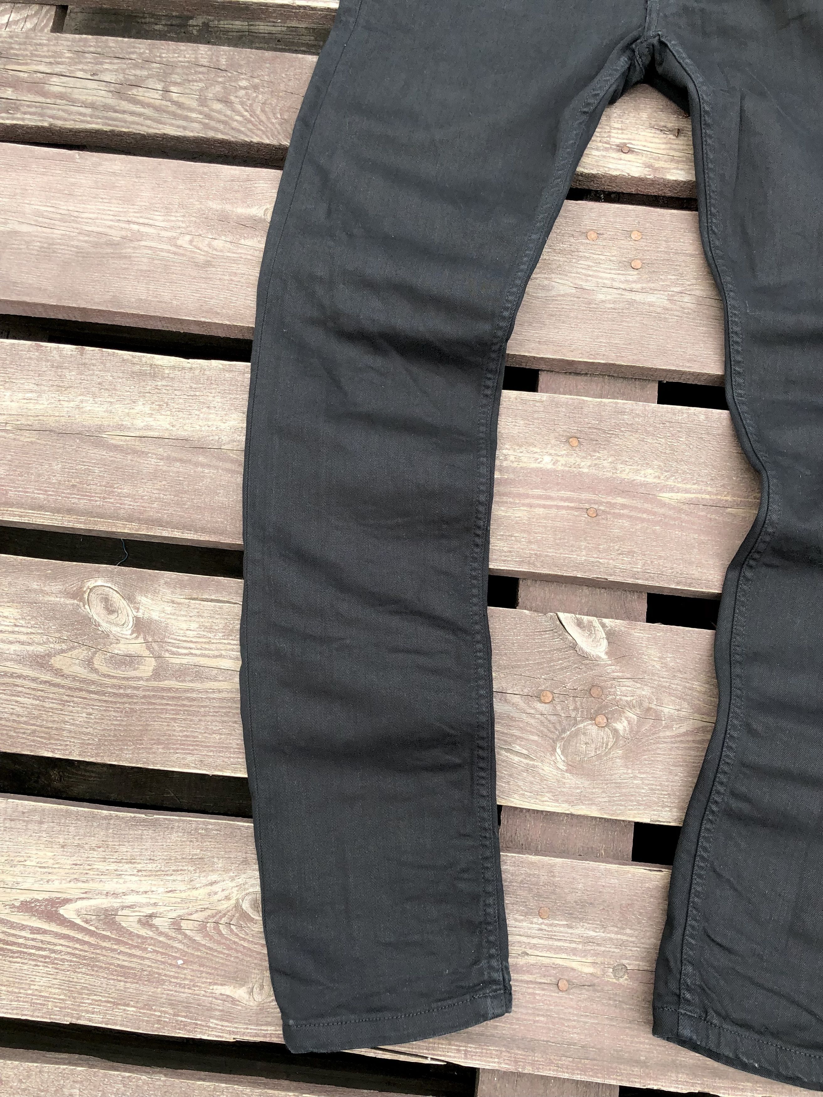 Acne Studios Acne Studios Vintage Flex Wet Black Jeans Size W30 L32 Size 30" / US 8 / IT 44 - 10 Thumbnail