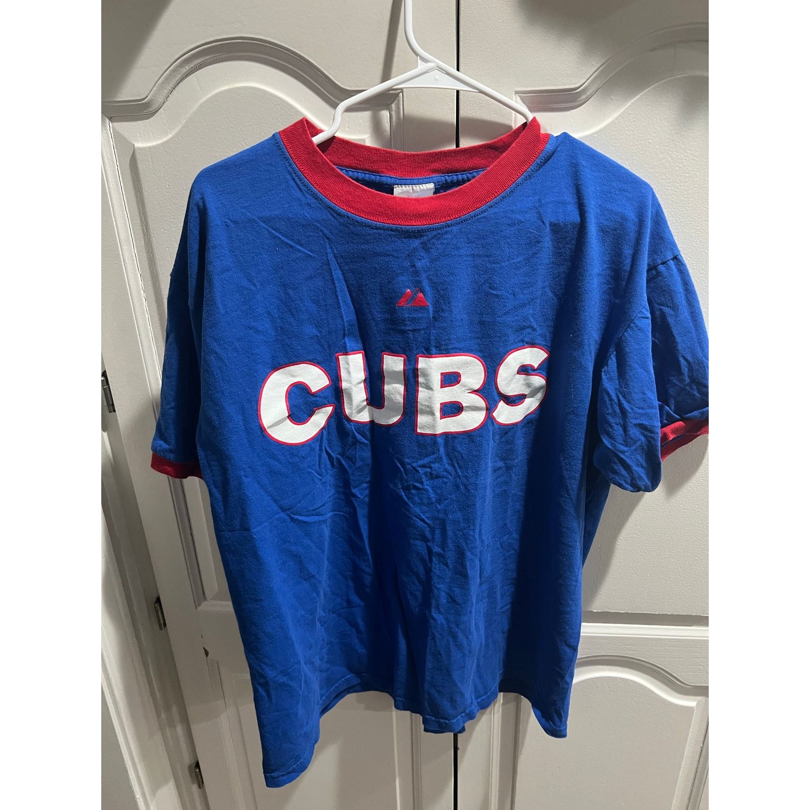 Majestic Vintage Majestic Chicago Cubs T-Shirt Made in USA Ringer M Size US M / EU 48-50 / 2 - 1 Thumbnail