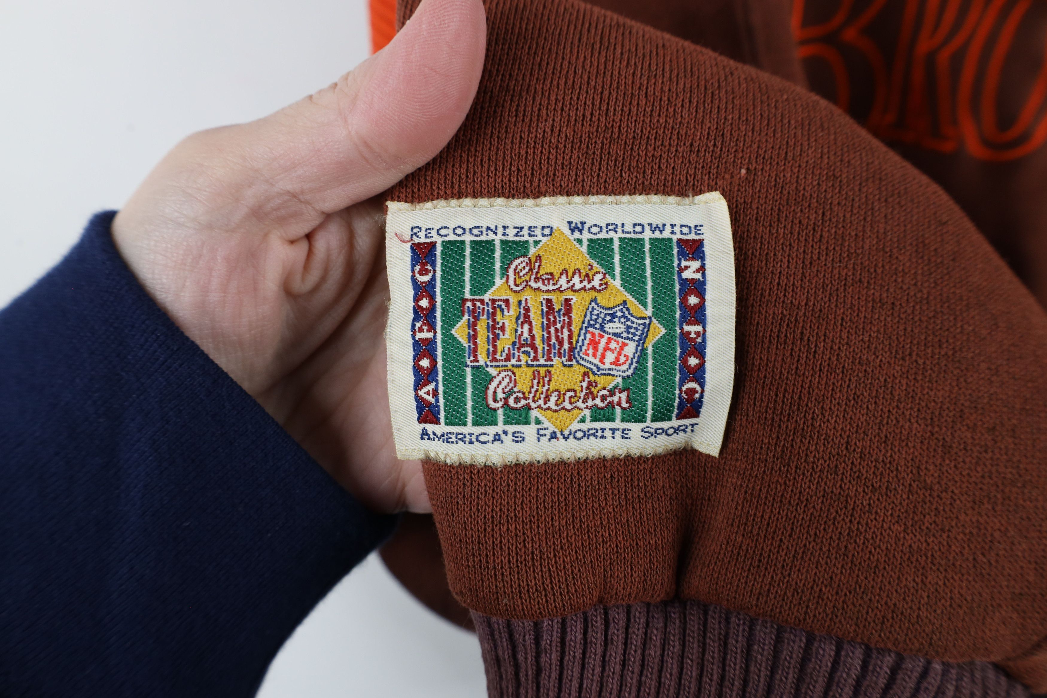 Vintage Vintage 90s The Game Browns Football Sweatshirt USA Size US L / EU 52-54 / 3 - 9 Thumbnail