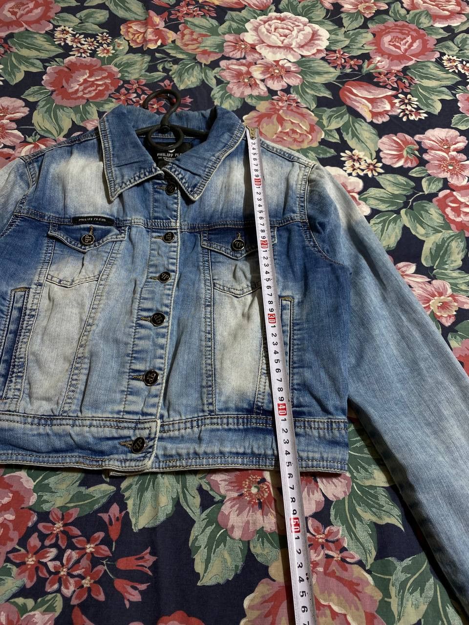 Philipp Plein × Vintage 🔥RARE🔥 PHILIPP PLEIN VINTAGE BASIC DENIM JACKET Size US M / EU 48-50 / 2 - 4 Thumbnail