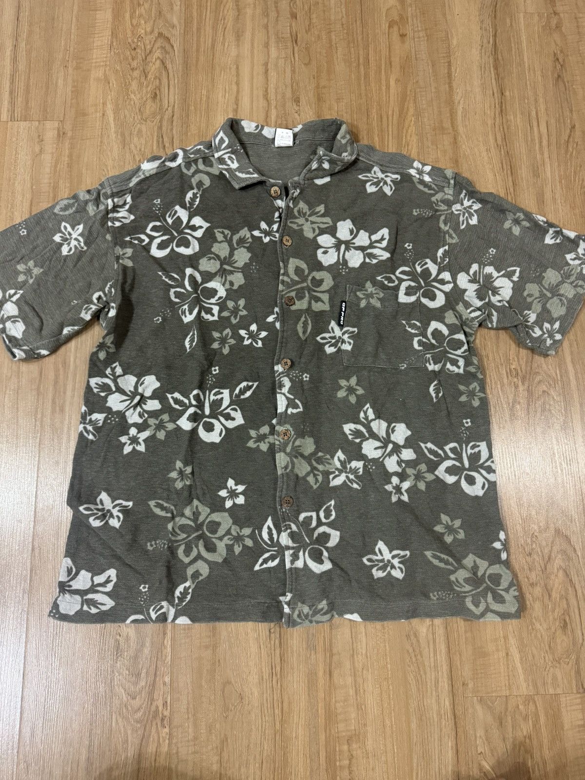 Ocean Pacific × Vintage VINTAGE OCEAN PACIFIC OP PRO HAWAII SHIRT Size US L / EU 52-54 / 3 - 1 Thumbnail