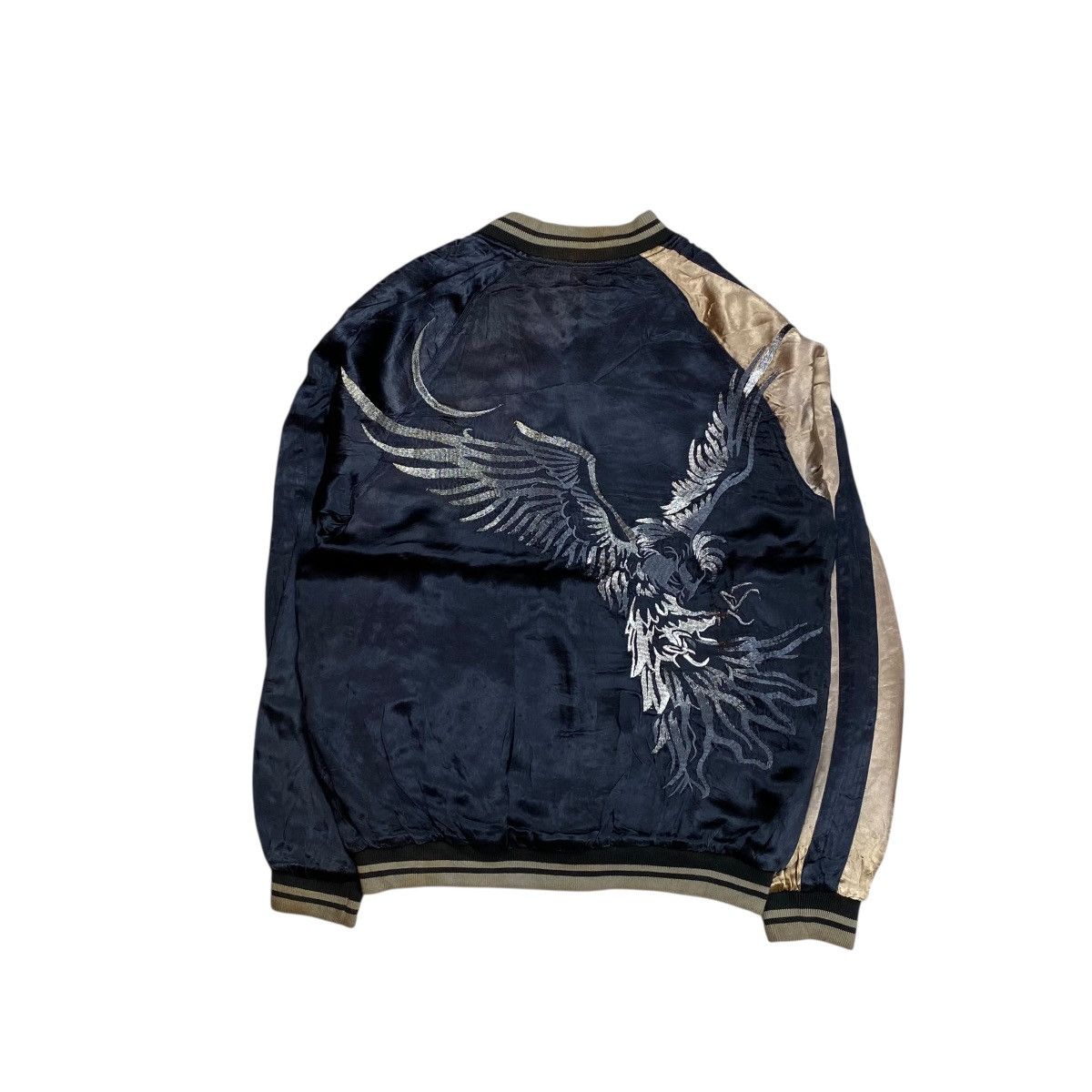 Tailor Toyo Miyamusubi Phoenix Embroidery Sukajan Reversible Jacket Size US XL / EU 56 / 4 - 6 Thumbnail