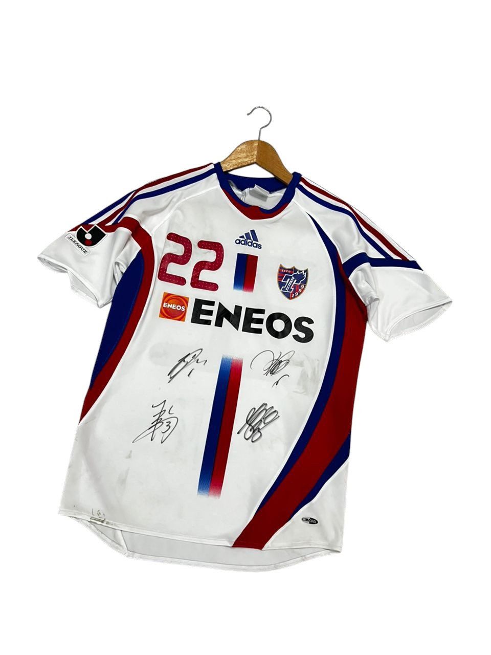 Adidas J League FC Tokyo 2008 away Jersey Size US S / EU 44-46 / 1 - 2 Thumbnail