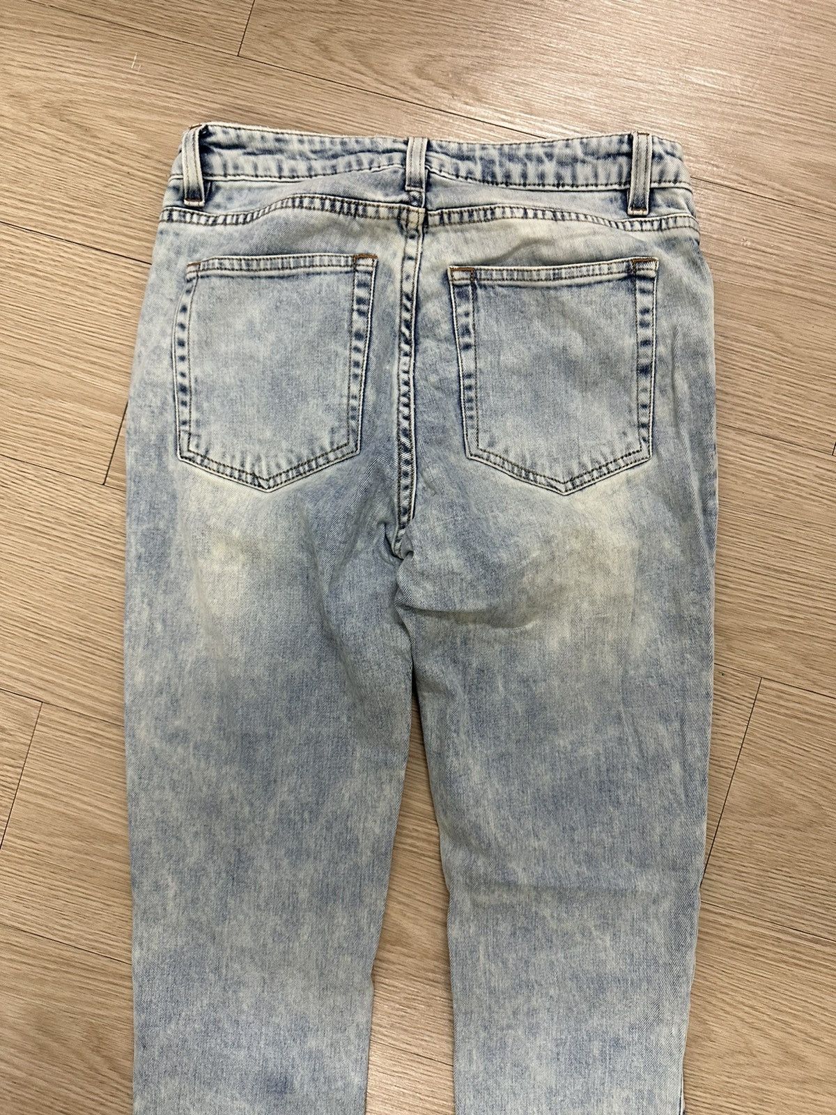 Acne Studios × Designer Beautiful Acne Studios Flex Silver Vint Skinny Jeans Size 26" / US 2 / IT 38 - 11 Thumbnail