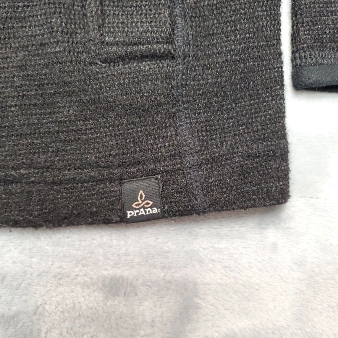 Prana VINTAGE Prana Sweater Mens L Charcoal 1/4 Snap Wool Blend Pullover Long Sleeve Warm Size US L / EU 52-54 / 3 - 3 Thumbnail