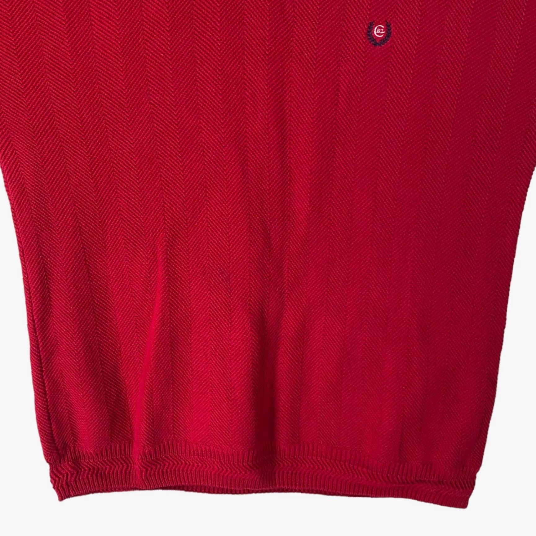 Ralph Lauren VINTAGE Ralph Lauren Chaps Crewneck Sweater Red Men L Knitwear Pullover 90s Classic Preppy Embroidered Logo Size US L / EU 52-54 / 3 - 6 Thumbnail