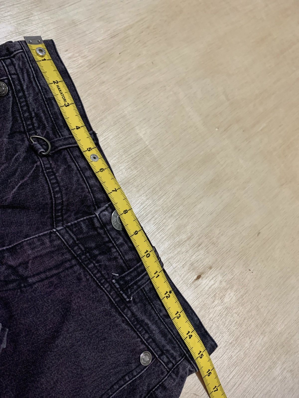 Hysteric Glamour × If Six Was Nine × Japanese Brand Lowbox Denim Jeans ifsixwasnine Style Size US 31 - 9 Thumbnail