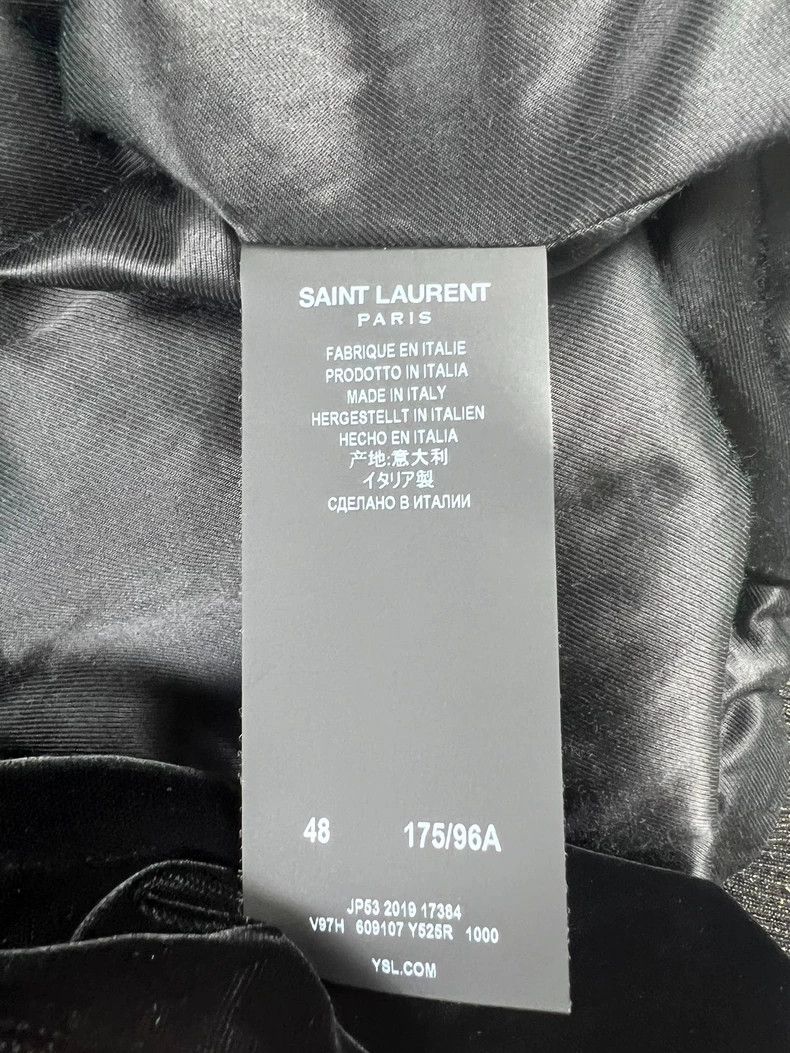 Saint Laurent Paris saint laurent paris20 SS Velvet Wizard Jacket with Tassel j Size US M / EU 48-50 / 2 - 4 Thumbnail