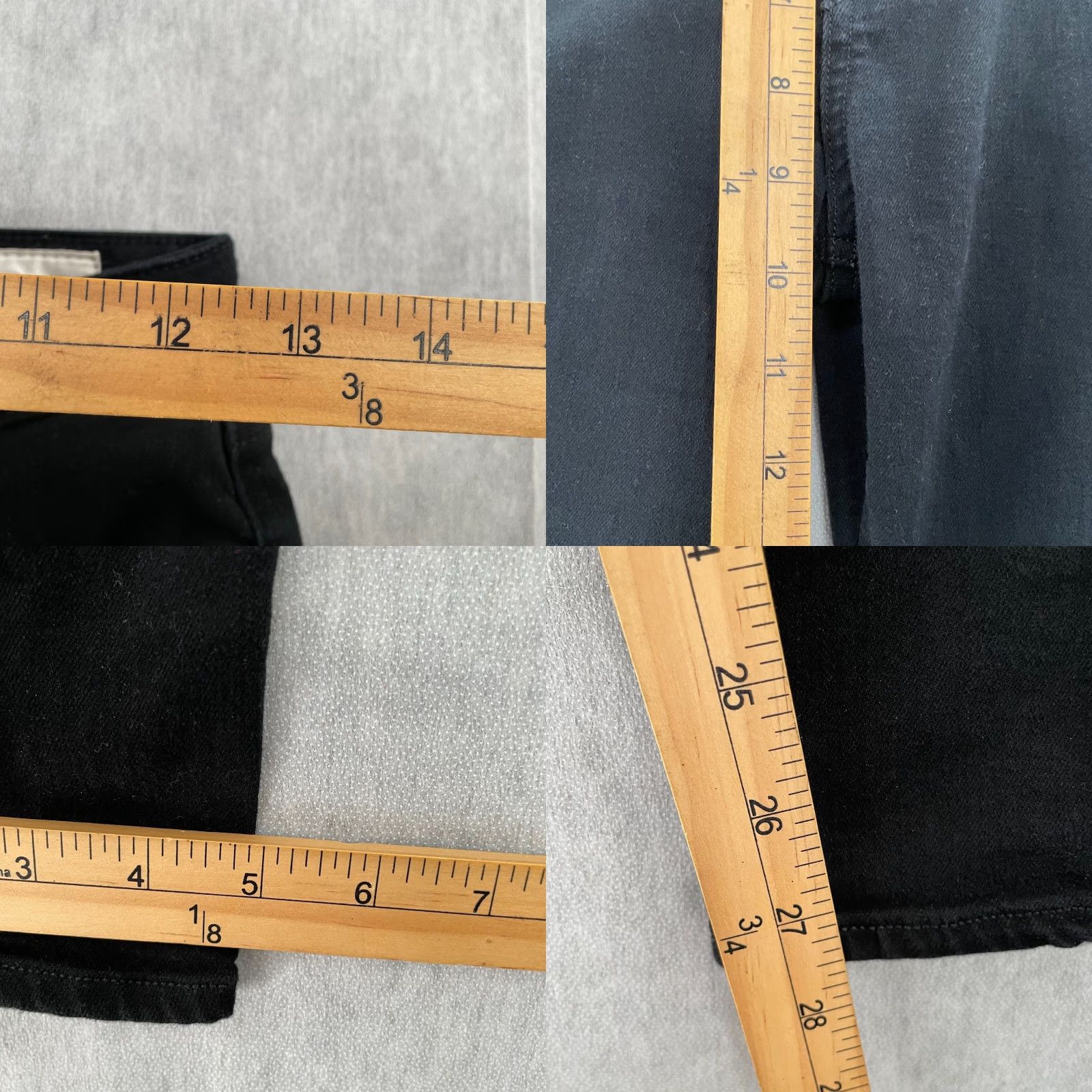 Rag & Bone rag & bone pants womens 25 black jeans nina high rise skinny stretch logo ladies Size 42" / US 20 - 8 Thumbnail