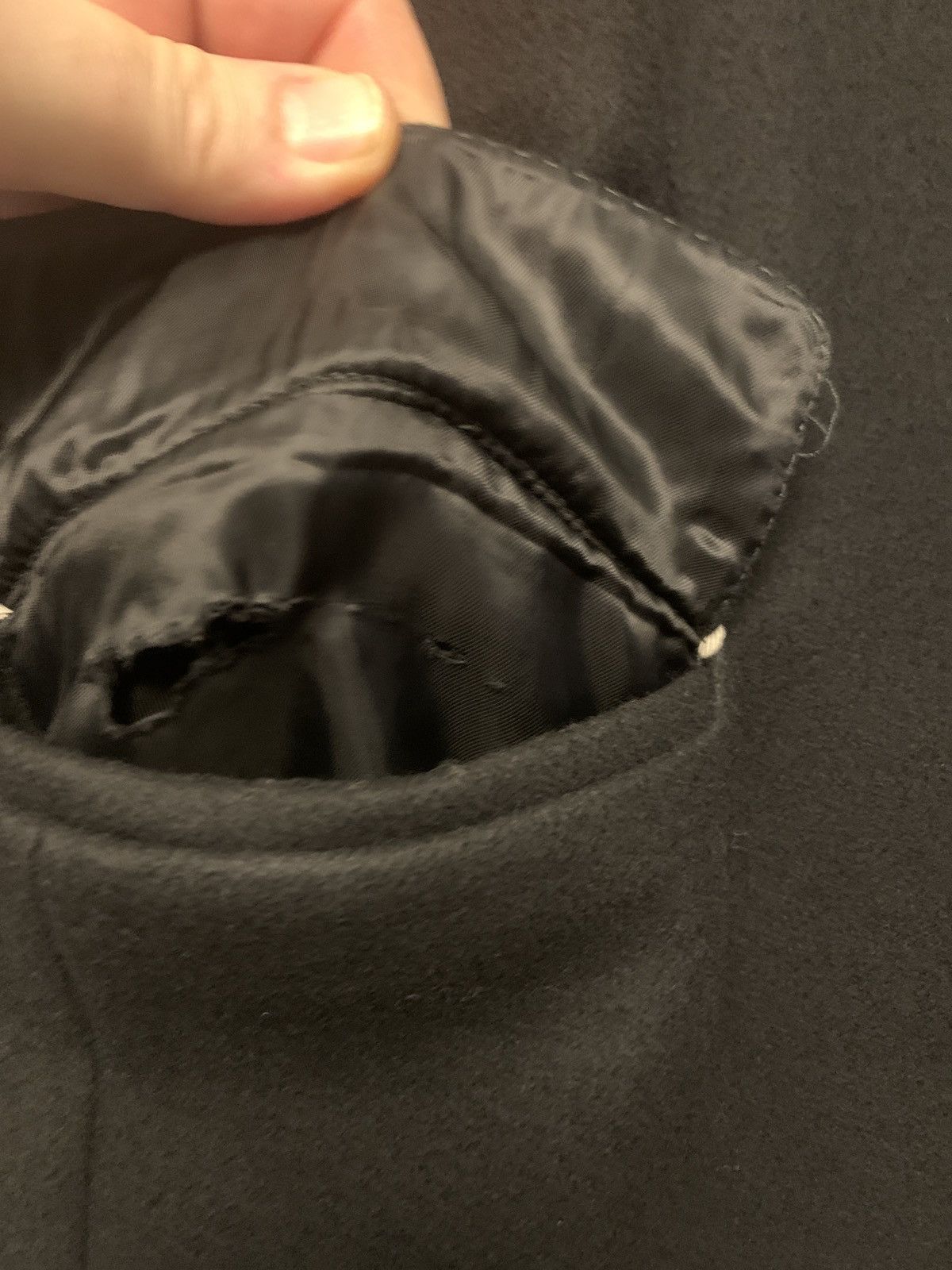 Dior Black jacket with piping Size 48S - 11 Thumbnail
