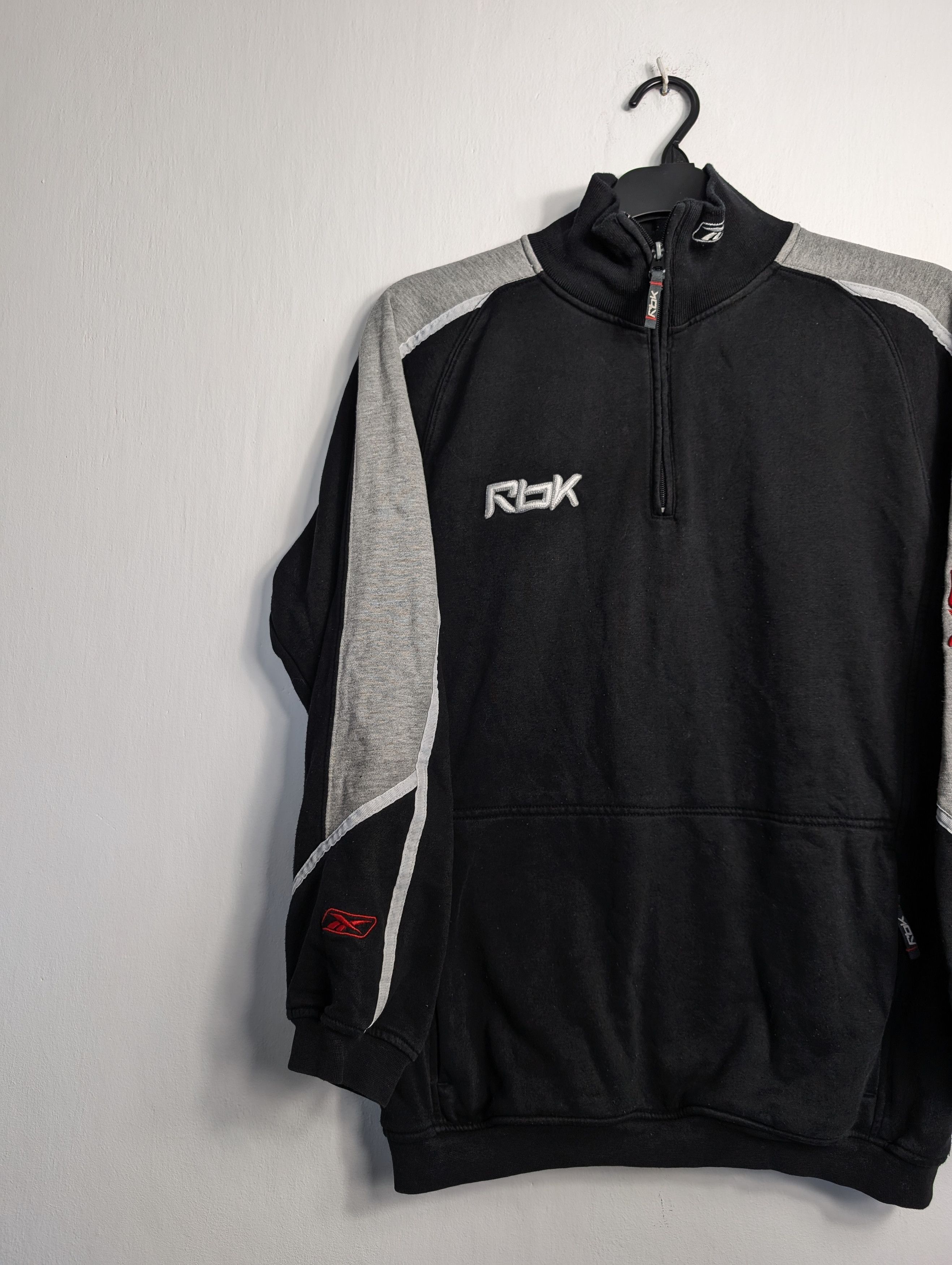 Reebok × Vintage Vintage 00s Reebok Hockey Sweatshirt Y2K Sportswear Size US S / EU 44-46 / 1 - 2 Thumbnail