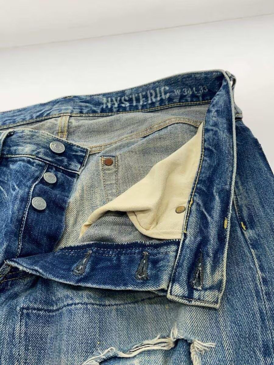 Hysteric Glamour Distressed Studded Denim Size US 34 / EU 50 - 3 Thumbnail