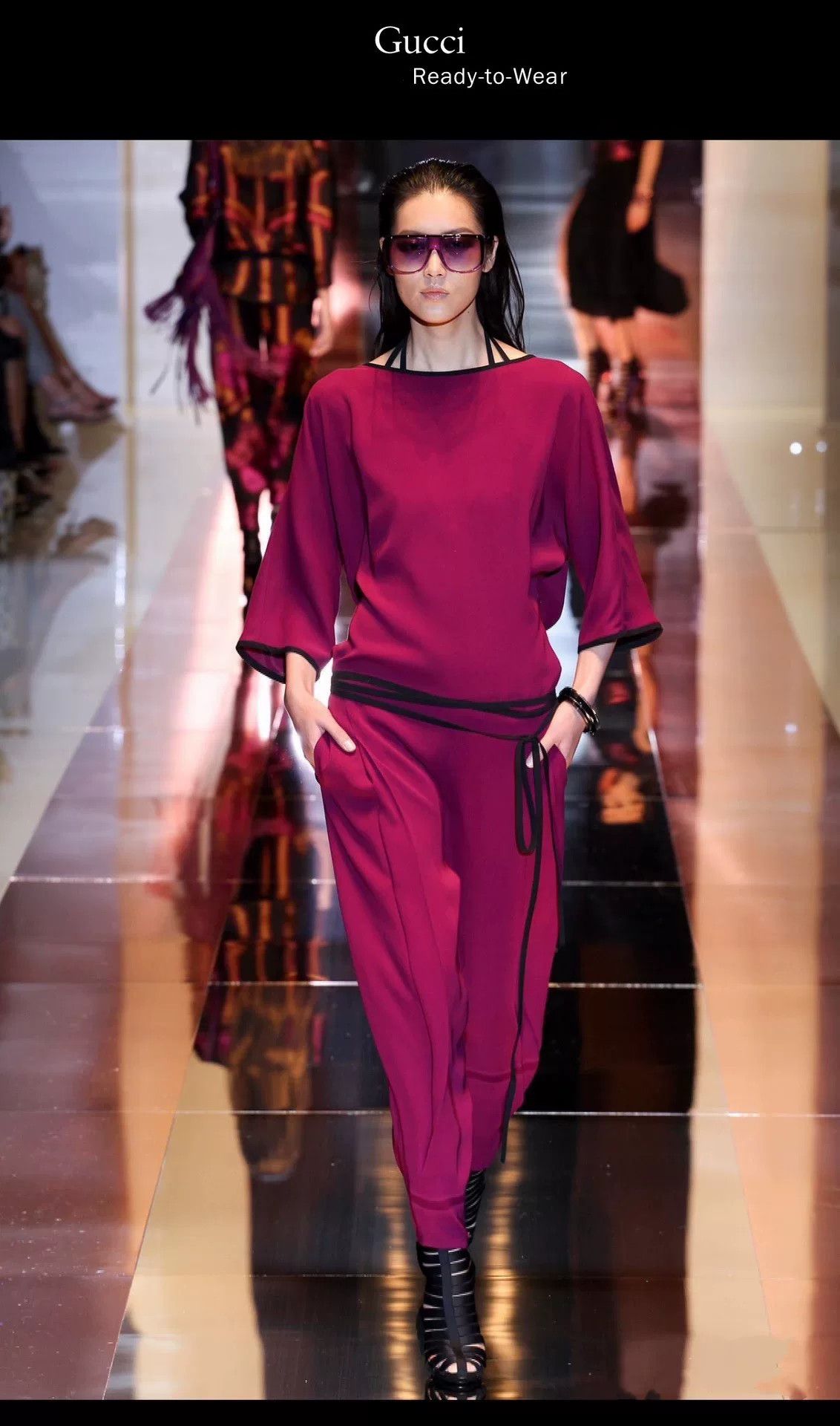 Gucci Gucci Runway Limited Jumpsuit Size 29" - 1 Thumbnail