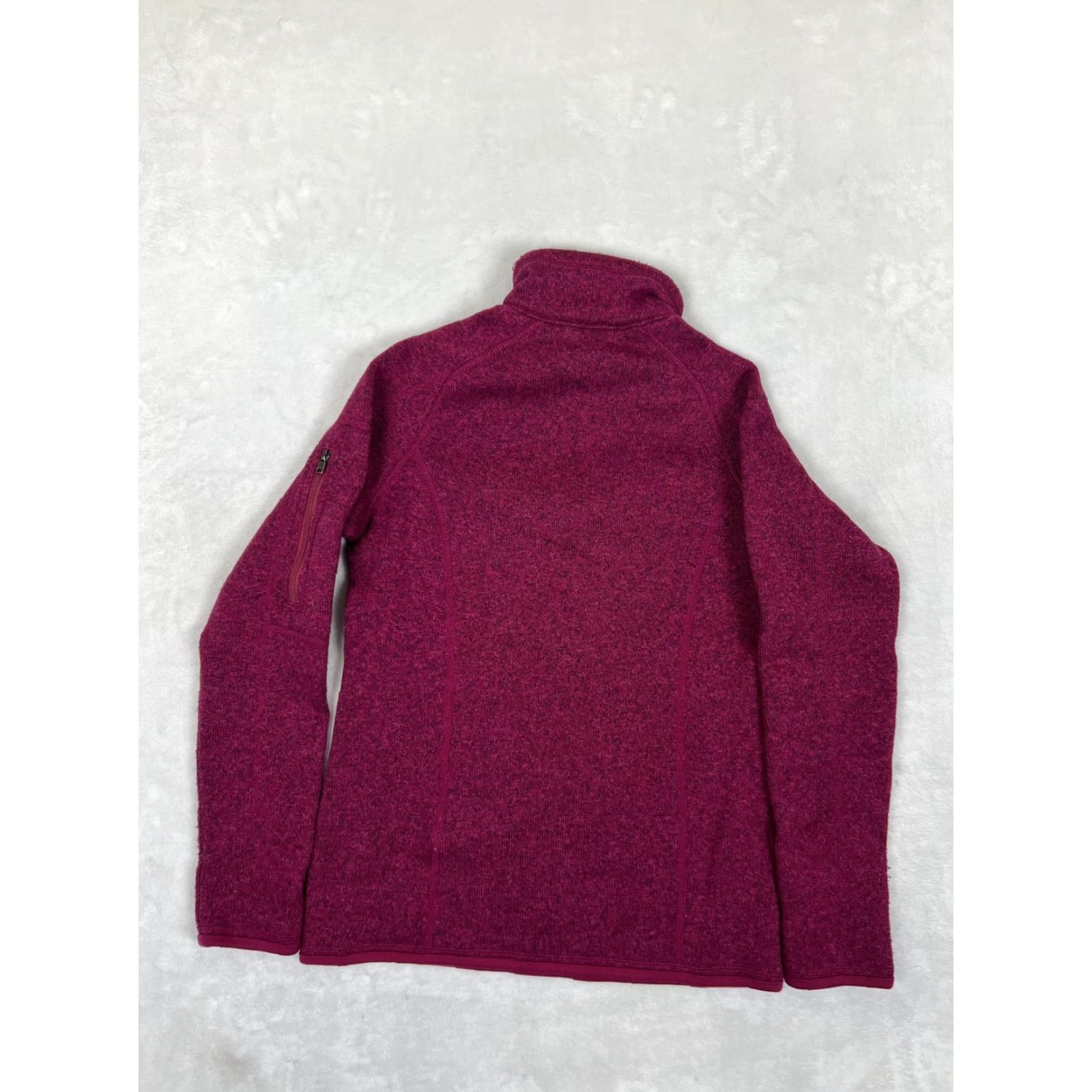Patagonia Patagonia Better Sweater Fleece Pullover Womens XS Pink 1/4 Zip Mock Neck Pullover Pocket Raglan Sleeve Winter Casual Regular Knit" Size XS / US 0-2 / IT 36-38 - 6 Thumbnail