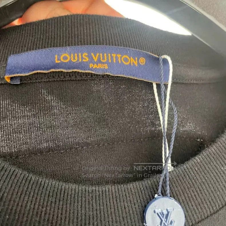 Louis Vuitton Louis Vuitton Beaded Logo Short Sleeve Tee. Size US S / EU 44-46 / 1 - 3 Thumbnail