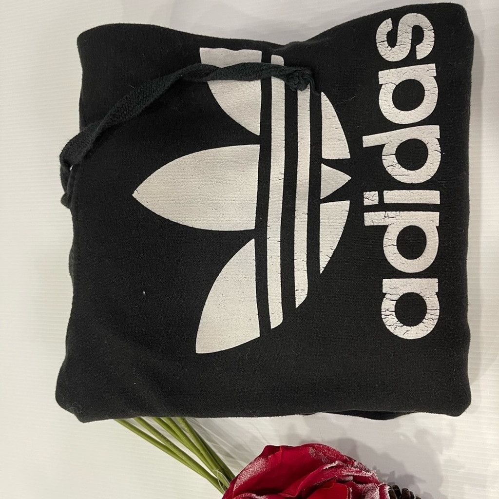 Adidas Adidas Black Hoodie Size S Size S / US 4 / IT 40 - 1 Thumbnail