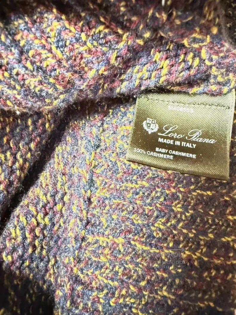 Loro Piana Loro Piana Men's baby cashmere zip-up knitted sweater Size US M / EU 48-50 / 2 - 5 Thumbnail