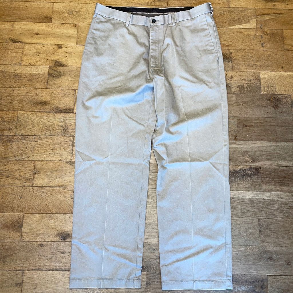 Haggar × Vintage HAGGAR MEN'S FASHIONABLE CHINO TROUSERS COTTON W 36 L 30 Size US 36 / EU 52 - 1 Thumbnail