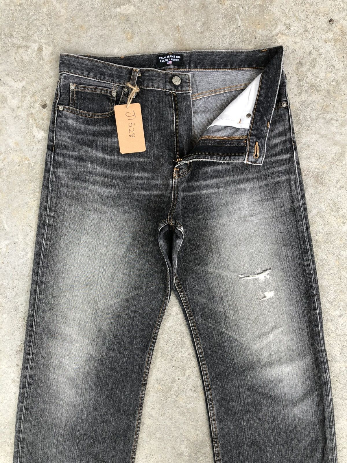 Polo Ralph Lauren Polo Ralph Lauren Loose Distressed Jeans Size US 33 - 5 Thumbnail