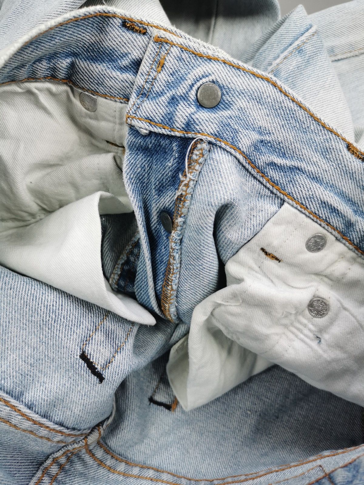 Levi's × Vintage Rare Vintage Levis Selvedge Jeans Size US 28 / EU 44 - 9 Thumbnail