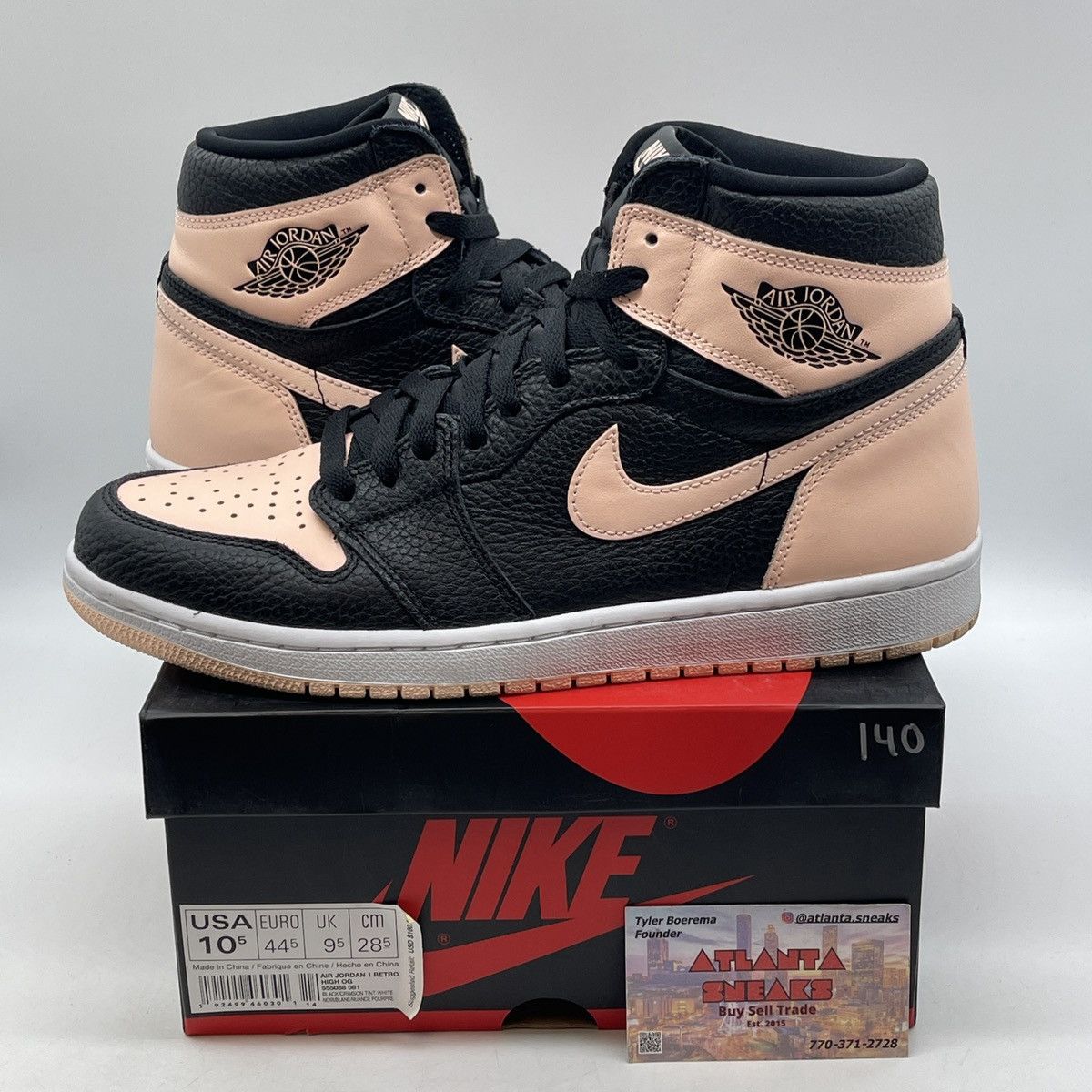 Jordan Brand Air Jordan 1 high crimson tint Size US 10.5 / EU 43-44 - 1 Thumbnail
