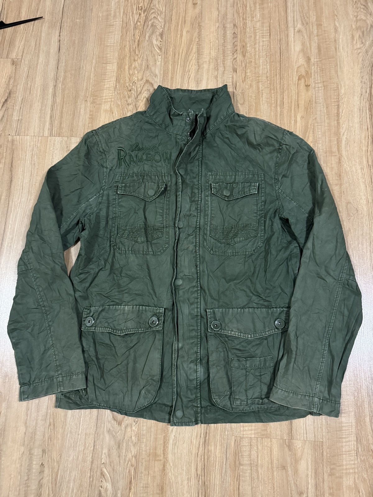 Japanese Brand DESIGUAL MILITARY JACKET Size US M / EU 48-50 / 2 - 1 Thumbnail