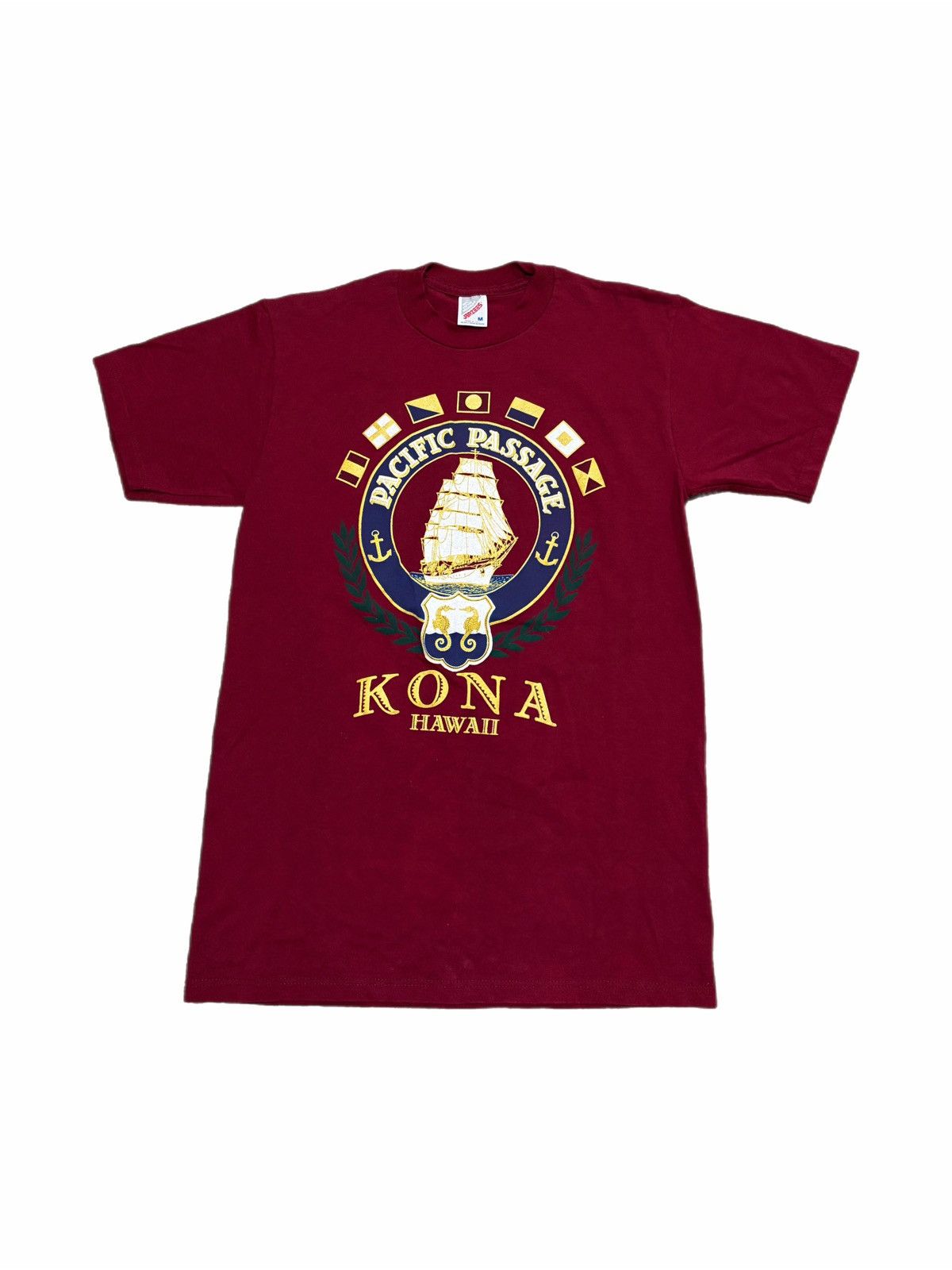 Jerzees Vintage Jerzees Pacific Passage Kona Hawaii Graphic T-Shirt Size US M / EU 48-50 / 2 - 1 Thumbnail
