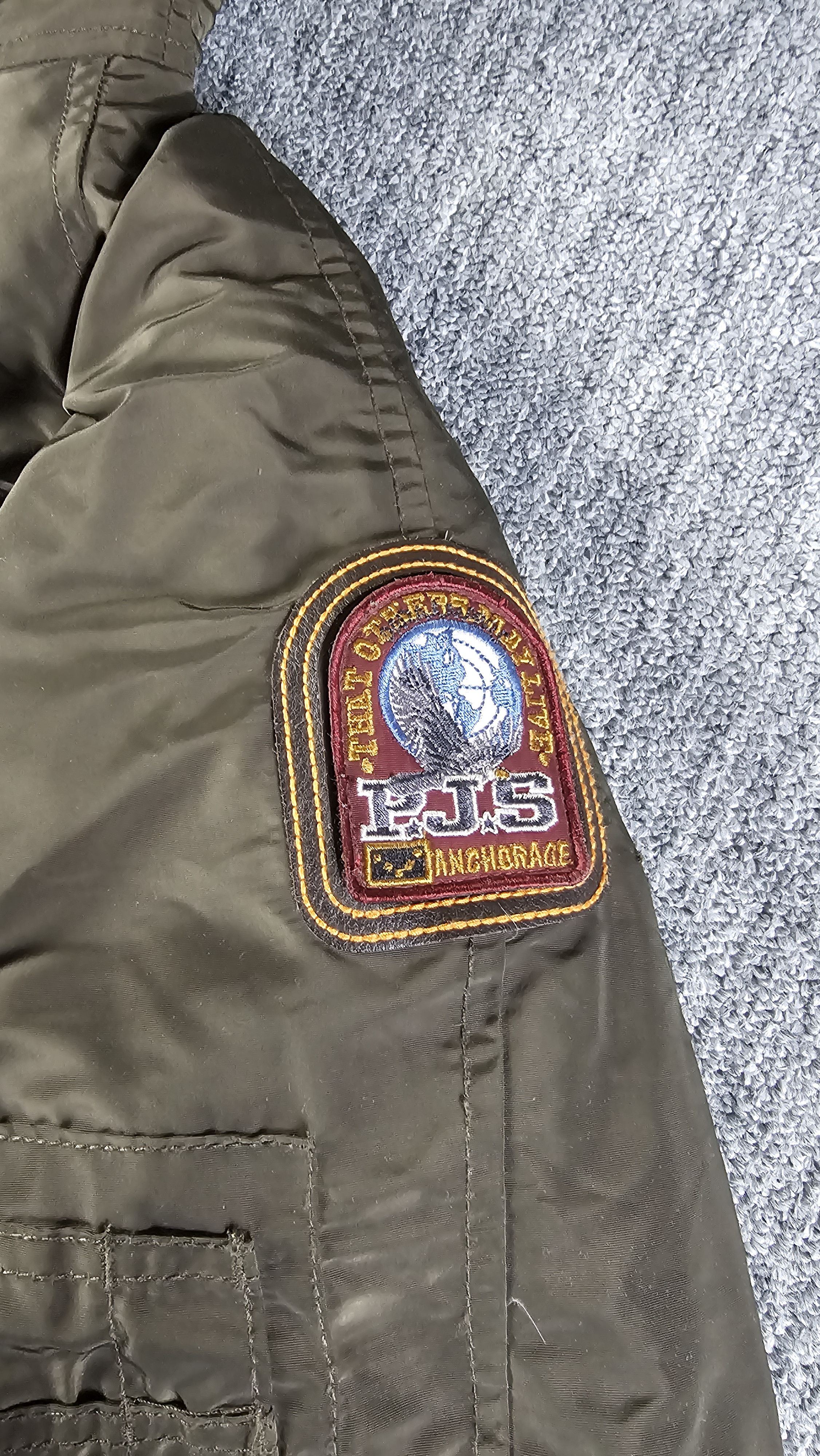 Parajumpers Parajumpers Flea Market Down Parka Faux Fur Hood Olive XL Size US S / EU 44-46 / 1 - 3 Thumbnail
