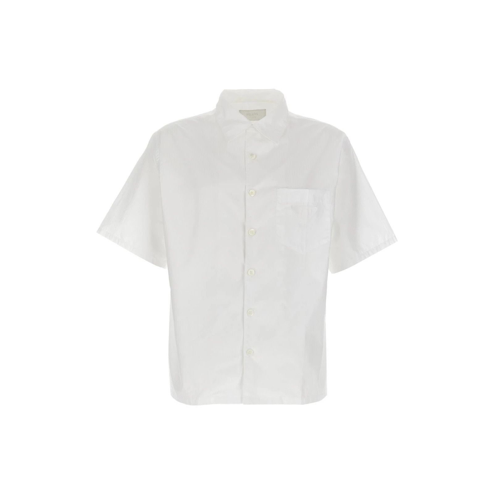 Prada PRADA White Striped Cotton Shirt New & Authentic (Men's size Size US M / EU 48-50 / 2 - 1 Thumbnail